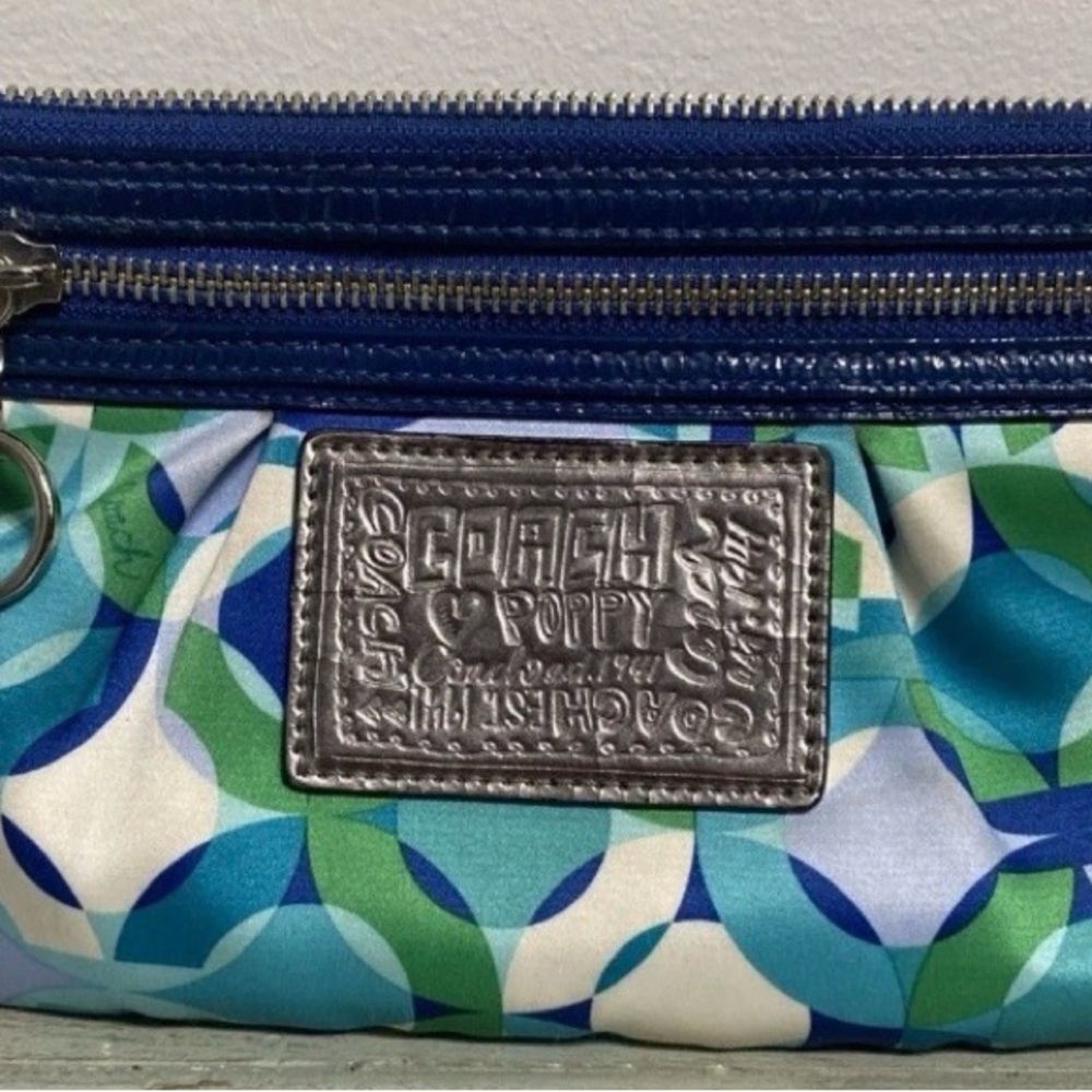 Coach Poppy Y2K Multicolor Wristlet no strap